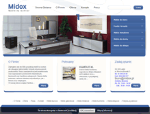 Tablet Screenshot of midox.pl